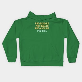 Pro-Science Pro-Life Kids Hoodie